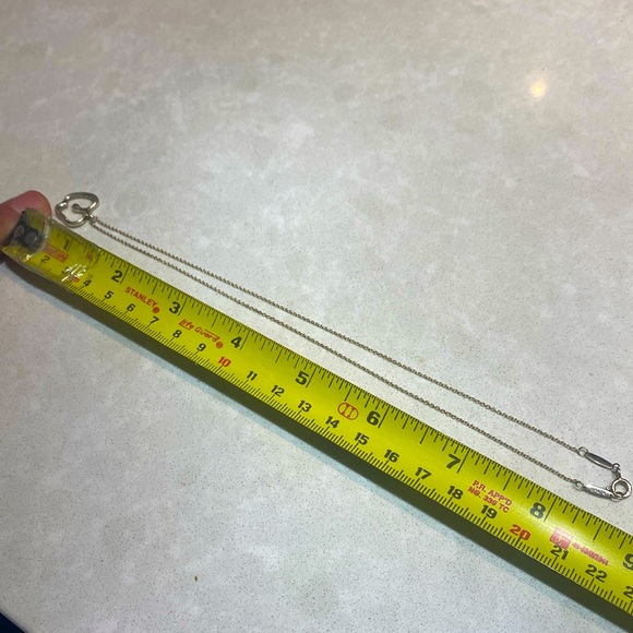 Tiffany & Co. Elsa Peretti Apple Pendant Necklace, Sterling Sliver 925/16"⭐️⭐️⭐️ - Picture 10 of 17